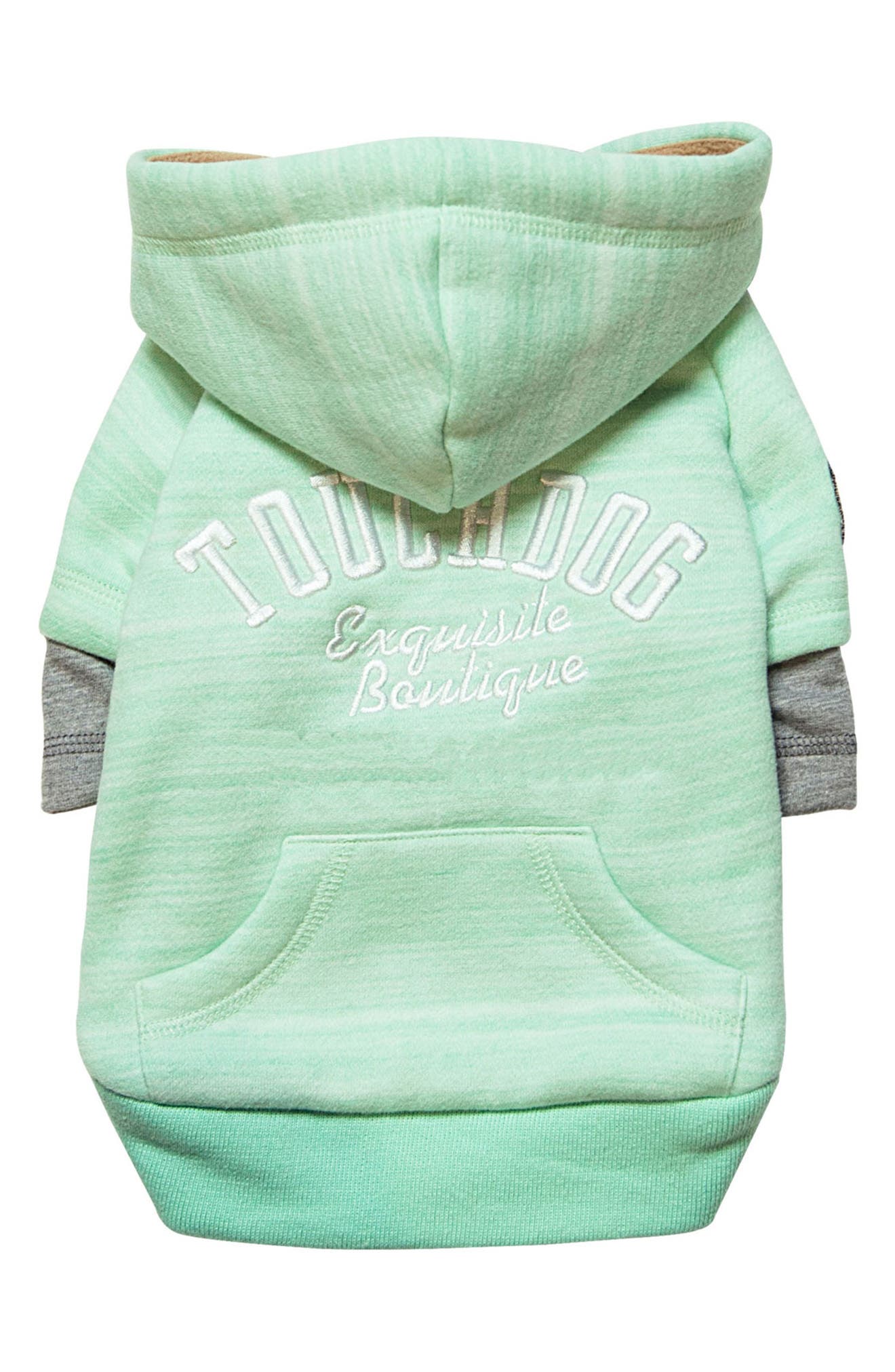 PET LIFE Touchdog Hampton Beach Sandblasted Hoodie
