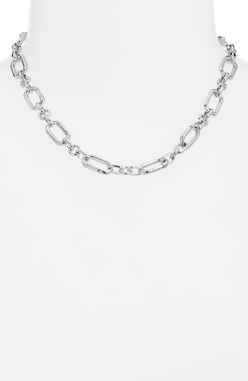 The Sis Kiss Collectors Charm Necklace In Metallic