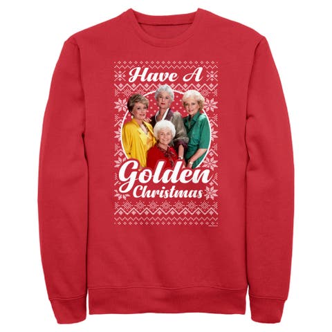 Men's The Golden Girls Ugly Christmas Portrait  Sweatshirt