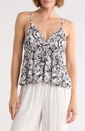 Billabong Carefree Print V-Neck Tank