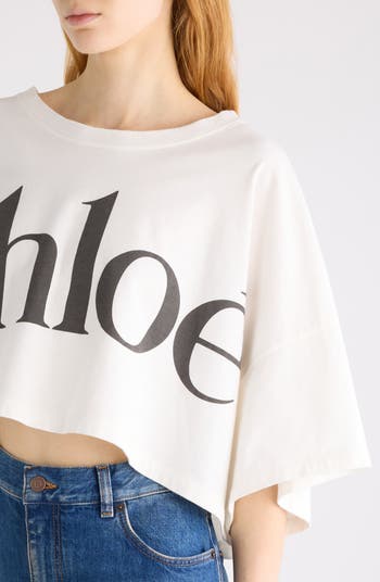 Oversize Crop Graphic T-Shirt