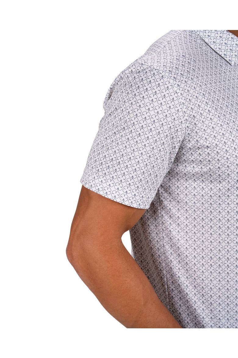 Clover Crush Polo, Alternate, color, Vanilla