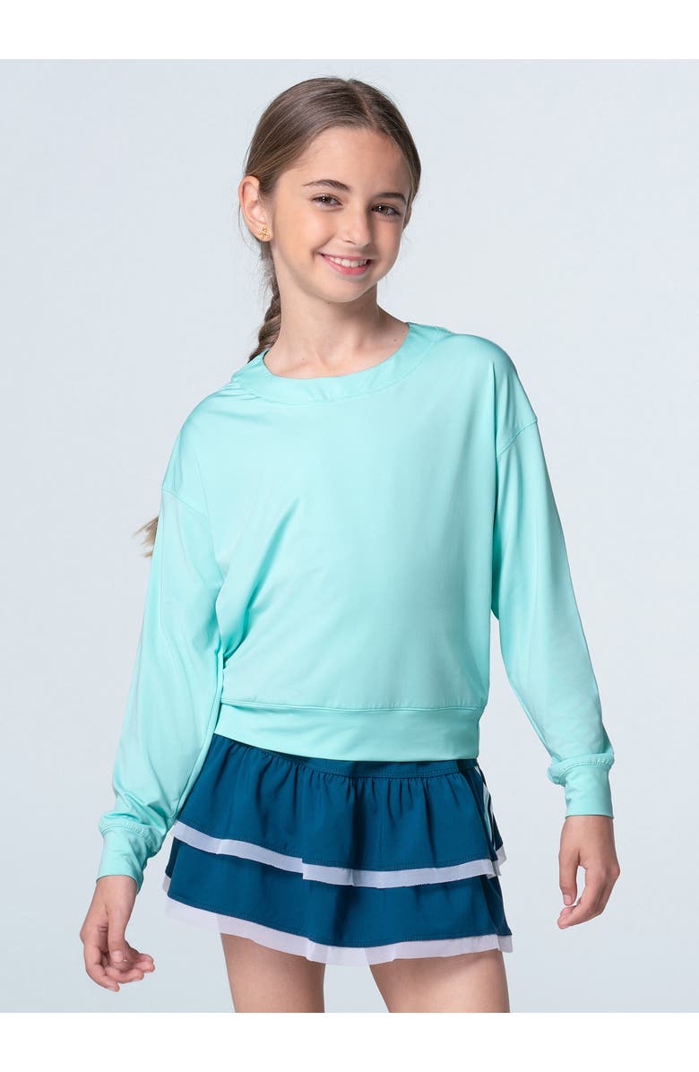 Lucky in Love Hype Long Sleeve, Main, color, Capri