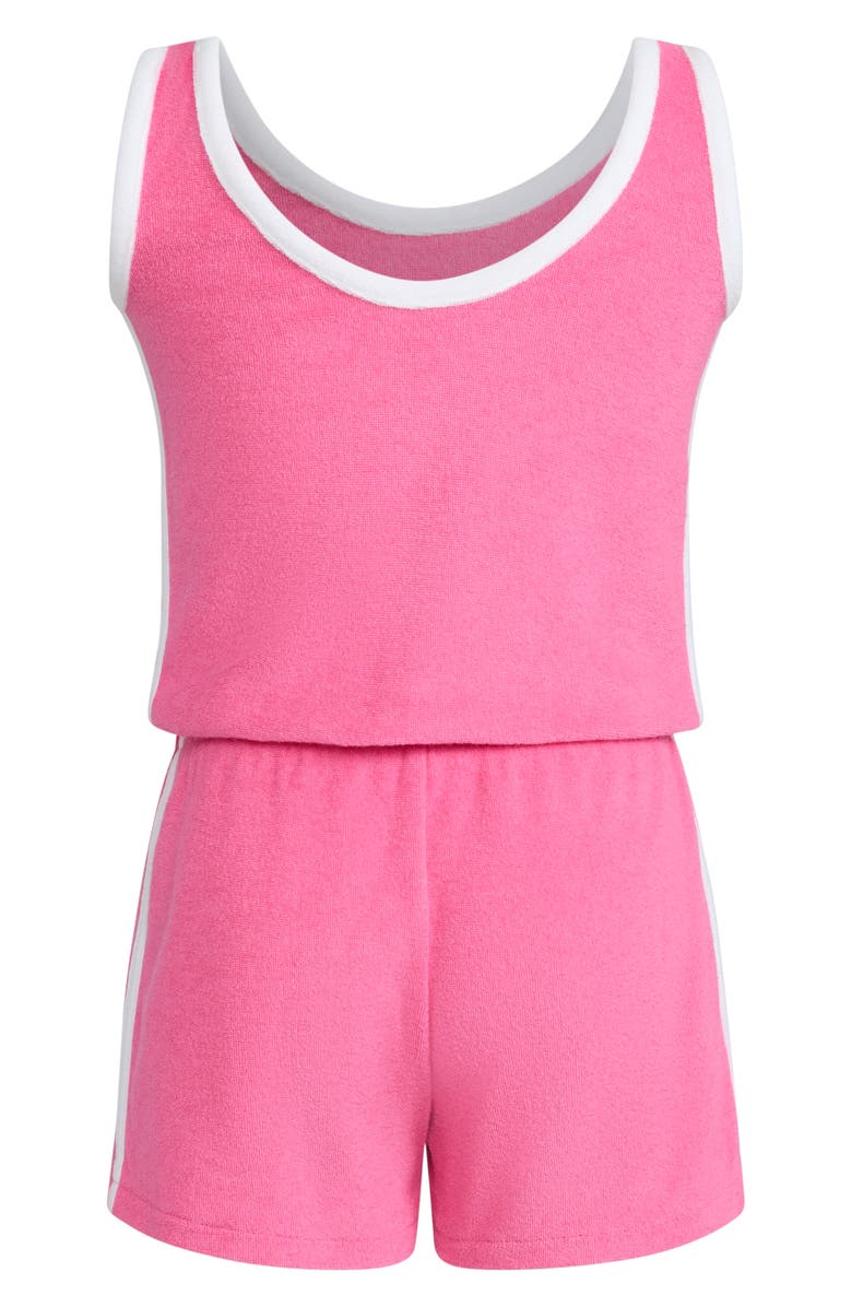 adidas Kids' Terry Cloth Romper, Alternate, color,