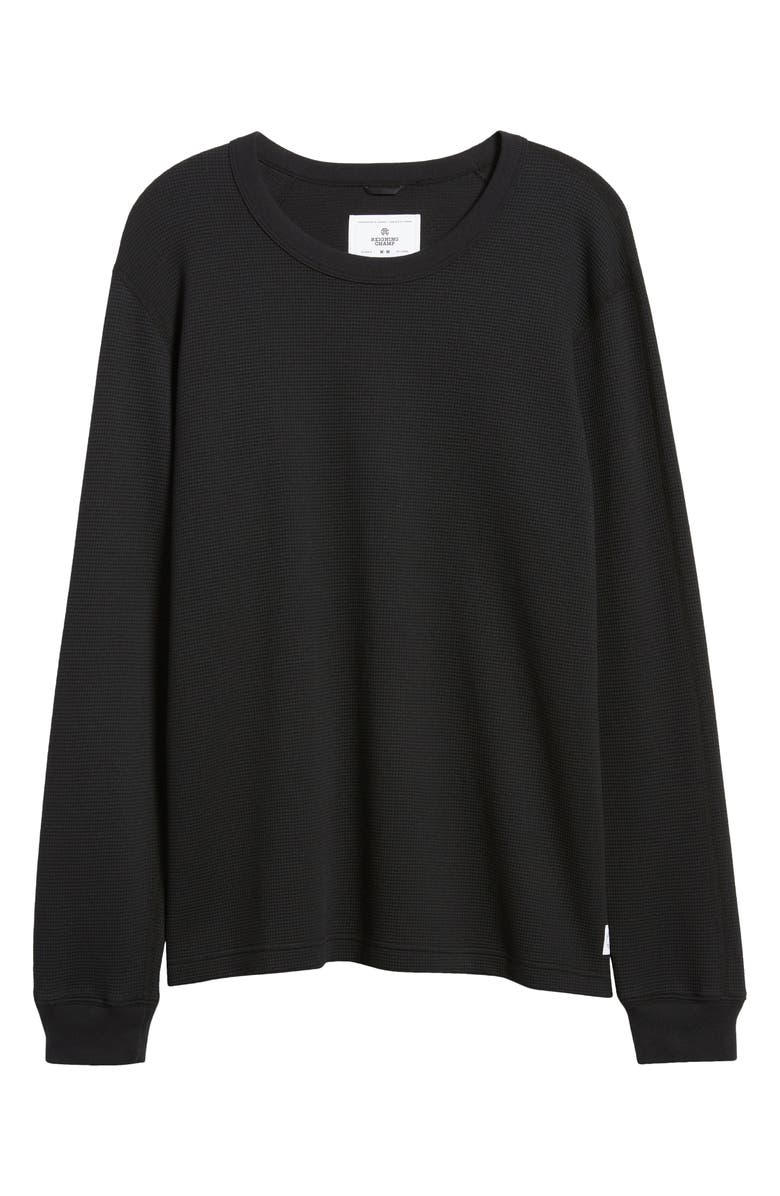 Reigning Champ Lightweight Waffle Long Sleeve T-Shirt, Alternate, color, 
