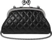 Persaman New York Alethea Quilted Leather Clutch