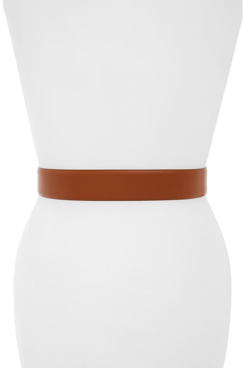 Gancini Reversible Leather Belt, Alternate, color, SELLA NERO