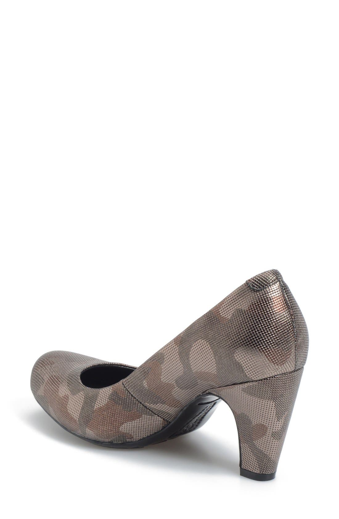 Crown by Børn  'Sabrina' Pump, Alternate, color, STEPPA CAMO METALLIC
