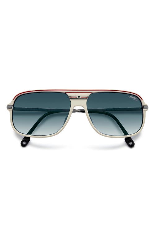 Carrera Eyewear C Sport 62mm Oversize Gradient Rectangular Sunglasses