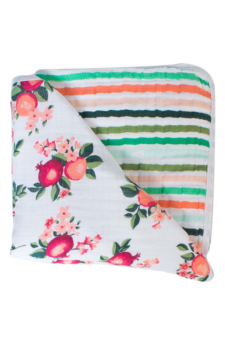 Bébé au Lait Muslin Snuggle Blanket, Main, color,