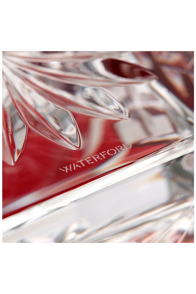 Lismore Red Crystal Decanter, Alternate, color, RED