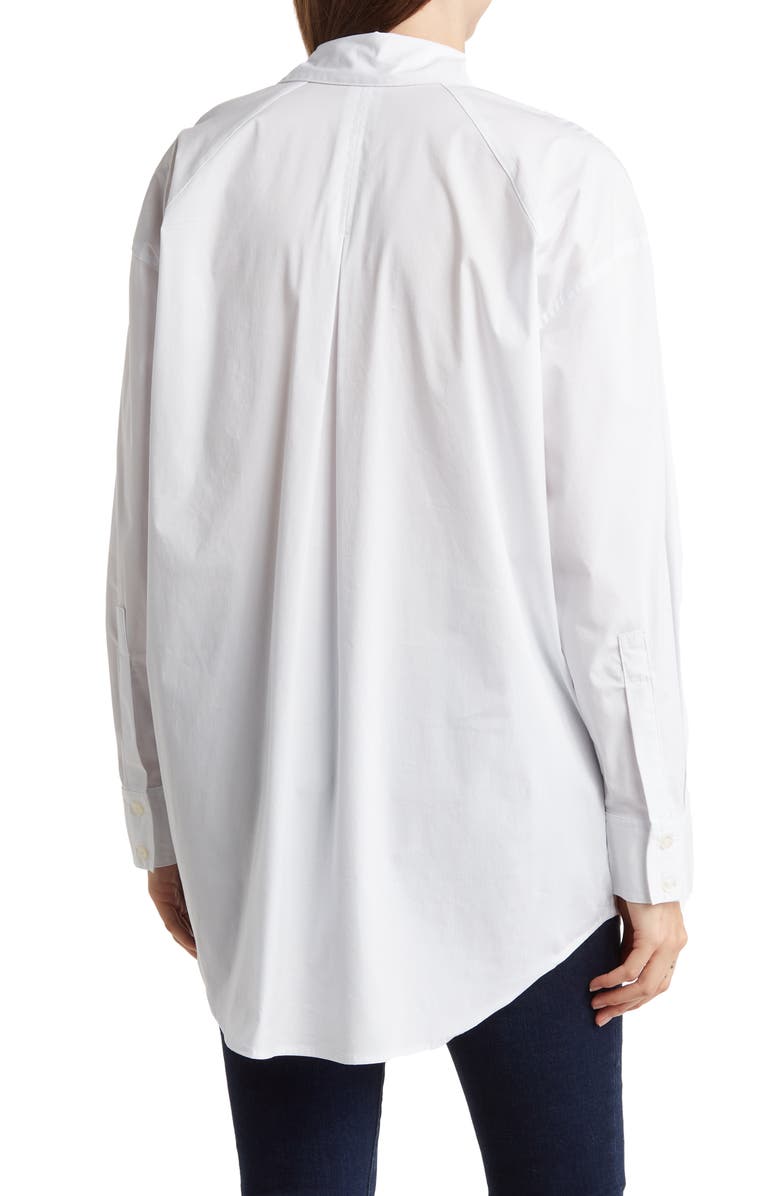 Calvin Klein Jeans Boyfriend Poplin Button-Up Shirt, Alternate, color,