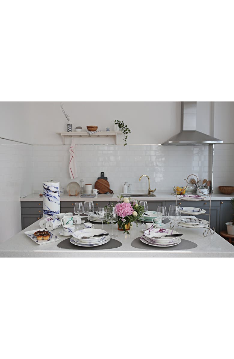 Prouna Marble Azure Salt & Pepper Shaker, Alternate, color, White