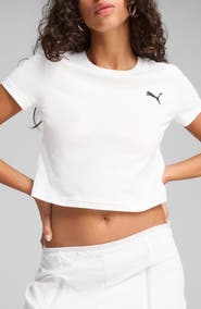PUMA Wardrobe Essentials Cotton Baby Tee
