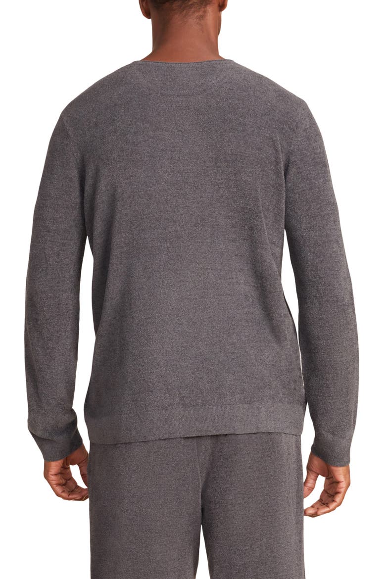 CozyChic® Ultra Lite® Crewneck Lounge Top, Alternate, color, CARBON