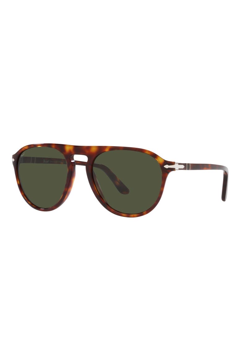 55mm Pilot Sunglasses, Alternate, color, HAVANA