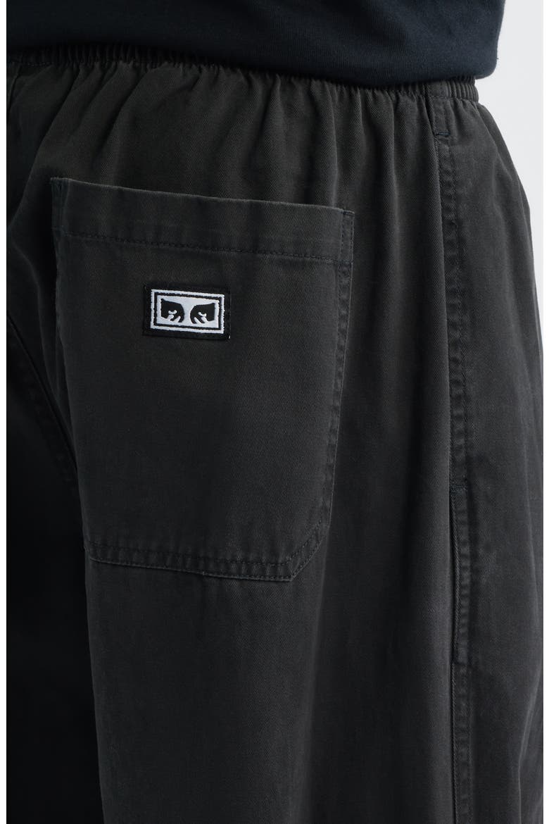 Theo Easy Pants, Alternate, color, BLACK FADED WASH