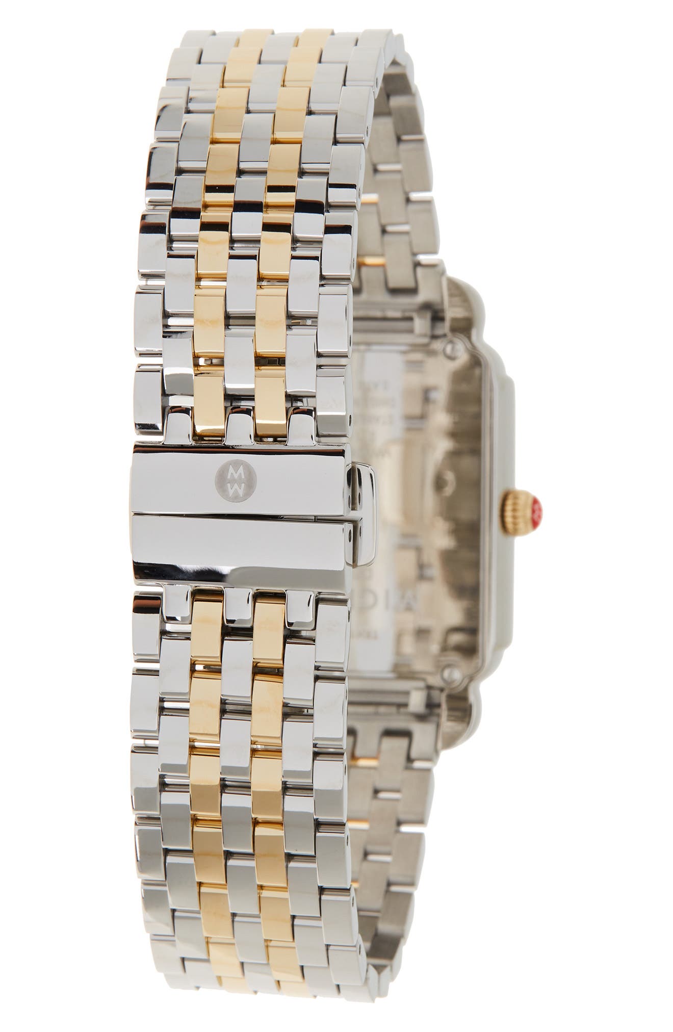 Women's Deco II Diamond Two-Tone Bracelet Watch, 20mm x 43mm - 0.11 ctw