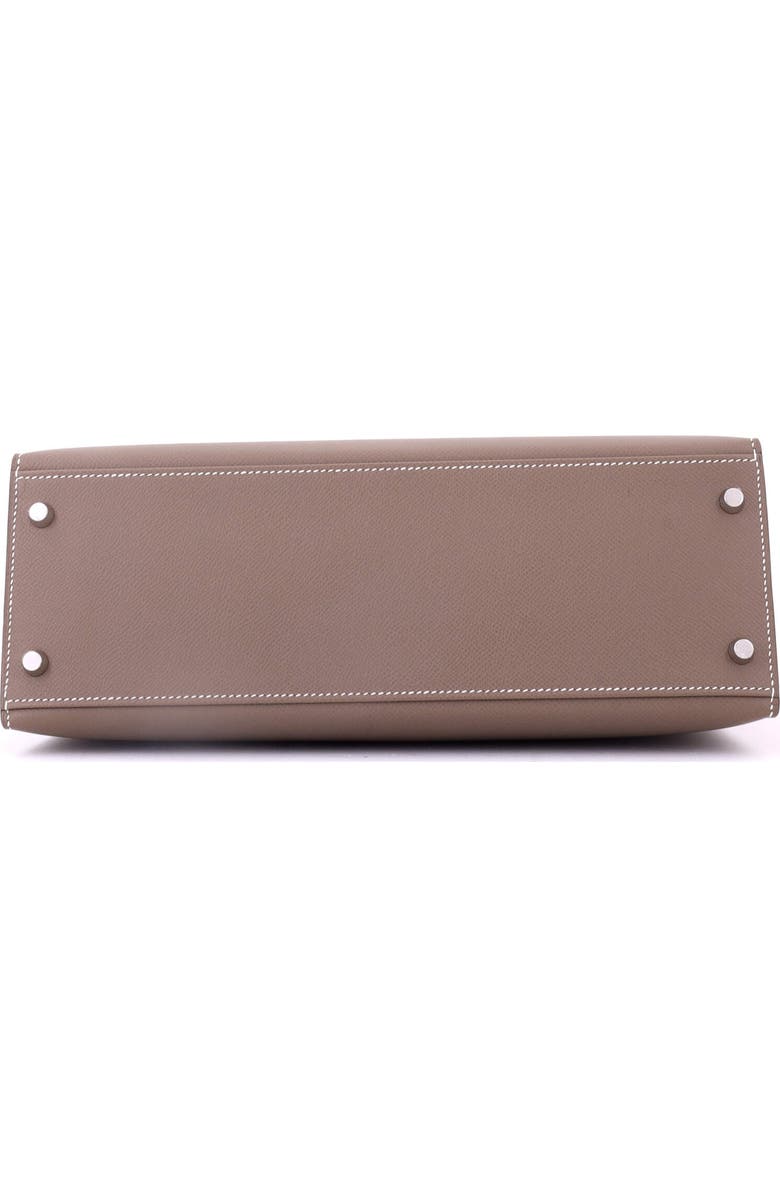 Pre-Owned Hermes Kelly Handbag Grey Epsom with Palladium Hardware 32, Alternate, color, Etoupe