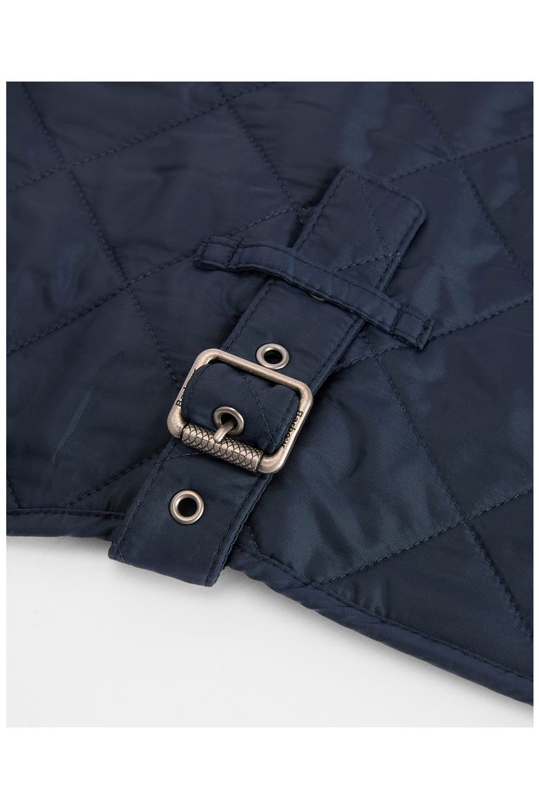Quilted Nylon Dog Coat, Alternate, color, DARK NAVY