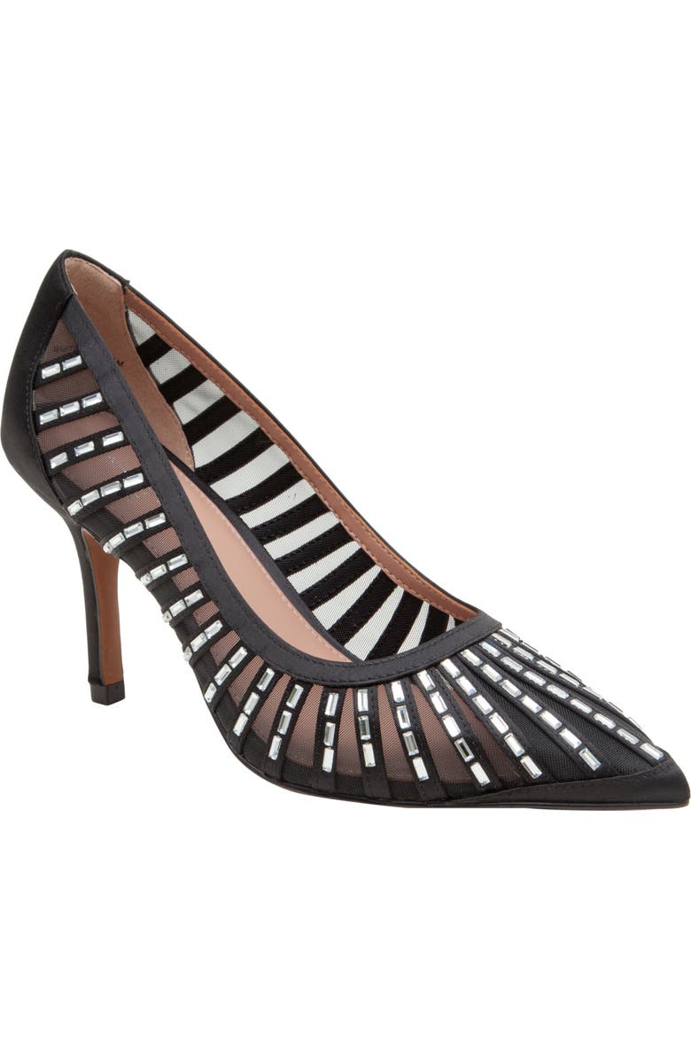 Linea Paolo Paola Pointed Toe Pump, Main, color, Black