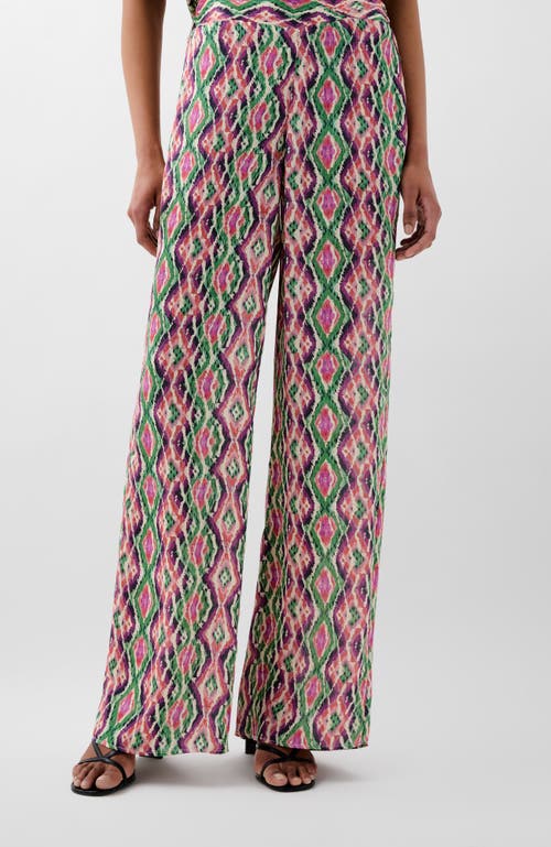 Scalpers Rombo Print Pant In Multi