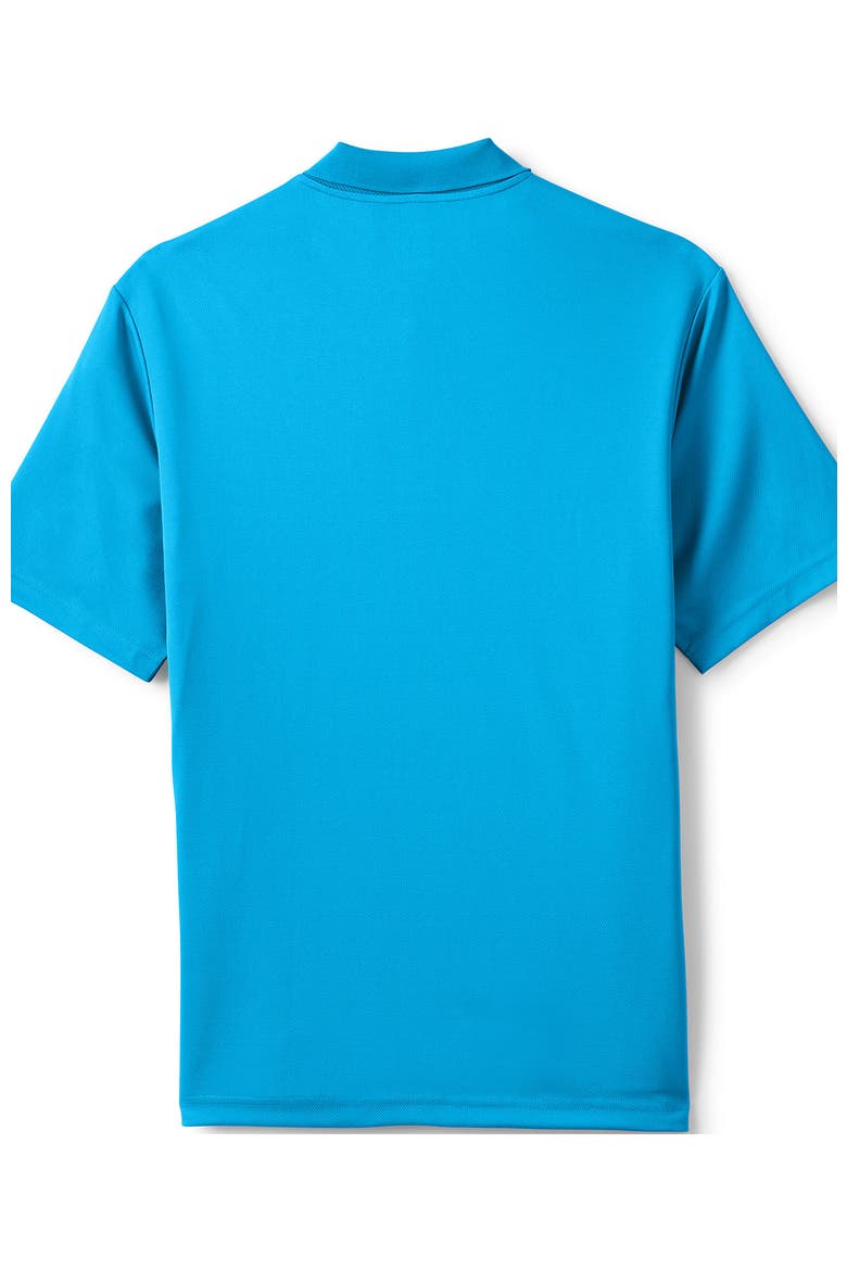 Short Sleeve Solid Active Polo Shirt, Alternate, color, Dark Cobalt Blue