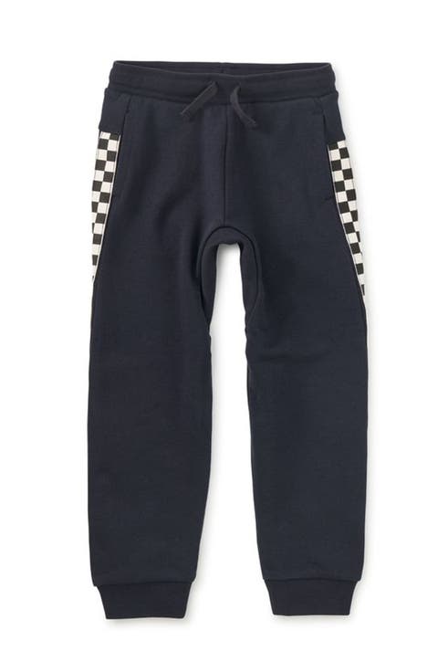 Blue Stripe-Out Joggers
