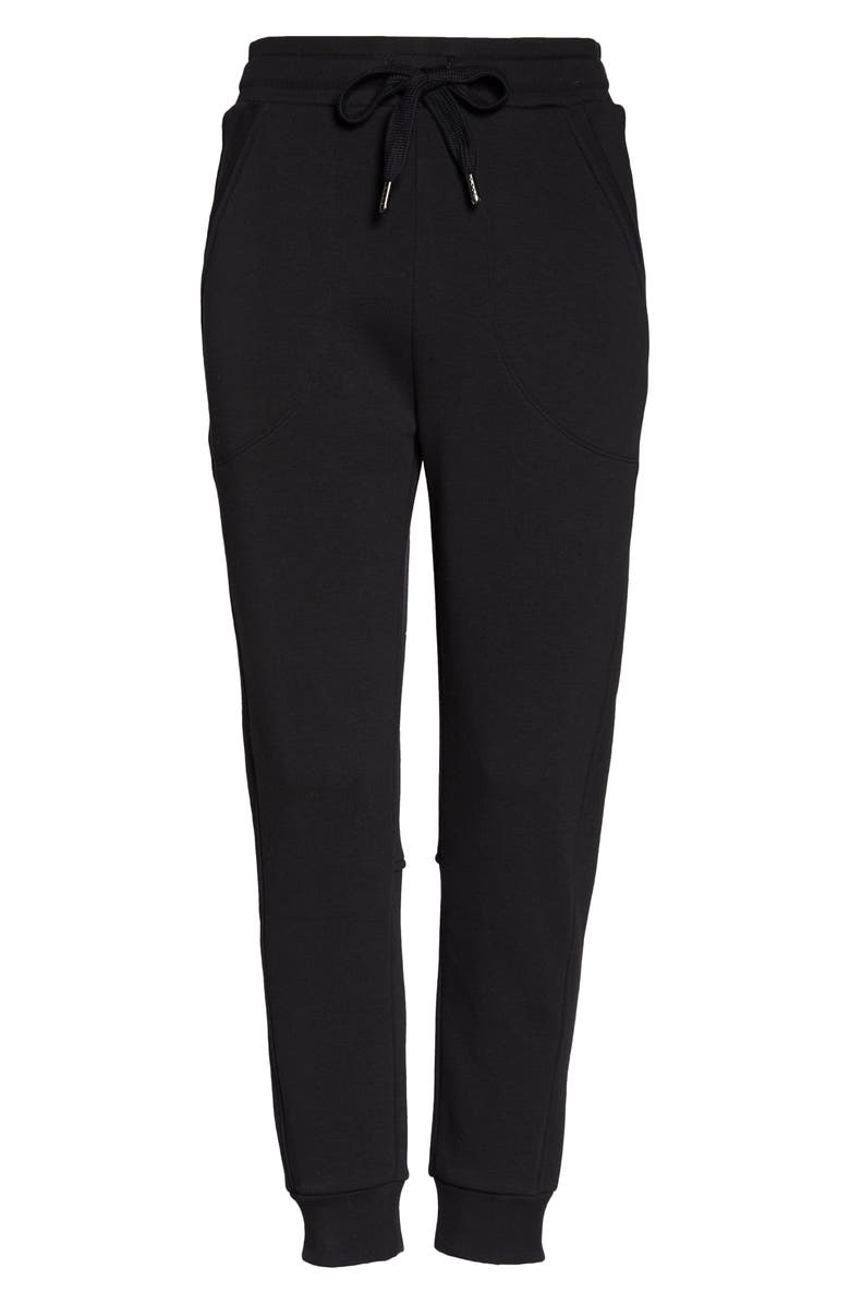 Zella Amazing Fleece Crop Jogger Pants, Alternate, color,