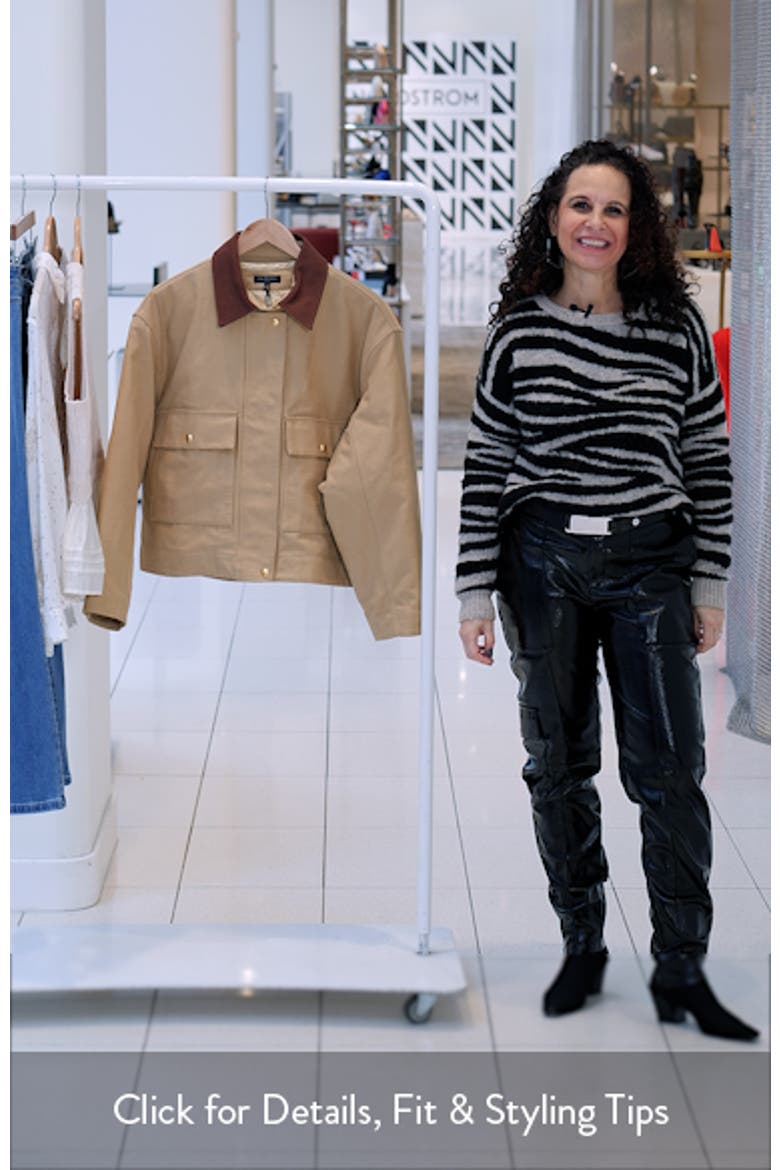 Nonie Cotton Jacket with Removable Lining video