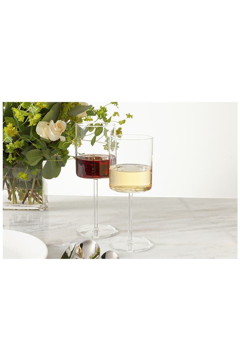Schott Zwiesel Modo Set of 4 Red Wine Glasses, Alternate, color, CLEAR
