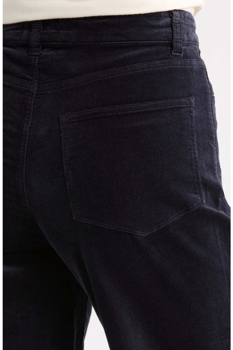 Anessa Utility Pocket High Waist Wide Leg Jeans, Alternate, color, NAVY