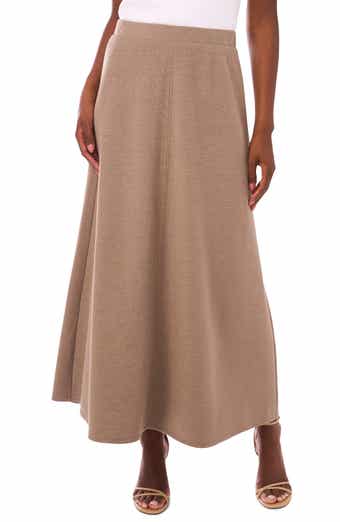 Vince Camuto A-Line Maxi Sweater Skirt