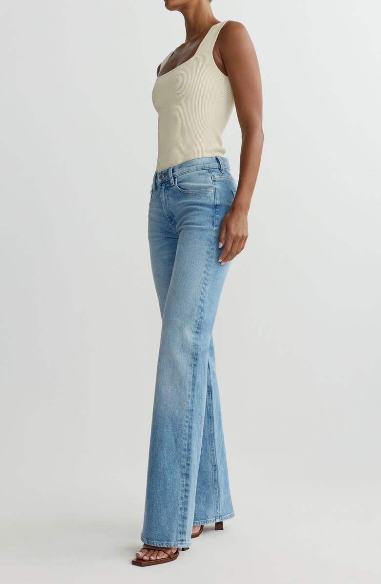 DL1961 Bella Mid Rise Slim Bootcut Jeans, Alternate, color, 