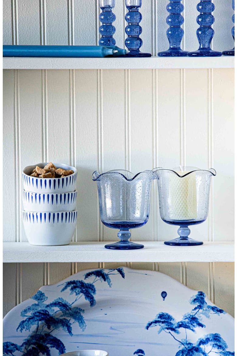Provence Hurricane Vase, Alternate, color, CHAMBRAY