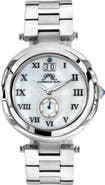 PORSAMO BLEU Women's South Sea Swarovski Crystal Bracelet Watch, 40mm