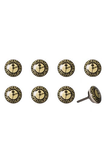 Kinetic 8-pack Knobs In Cream Clock