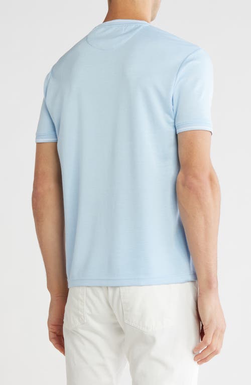 CACTUS MAN CACTUS MAN DRESSY TEXTURED CREWNECK T-SHIRT 