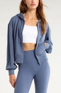 Zella Go Easy Terry Zip Hoodie