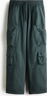 H&M Loose Fit Water-repellent Cargo Trousers