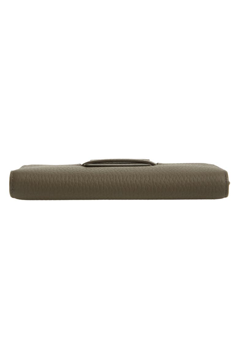 Ray Leather Wallet, Alternate, color, MINK GREY