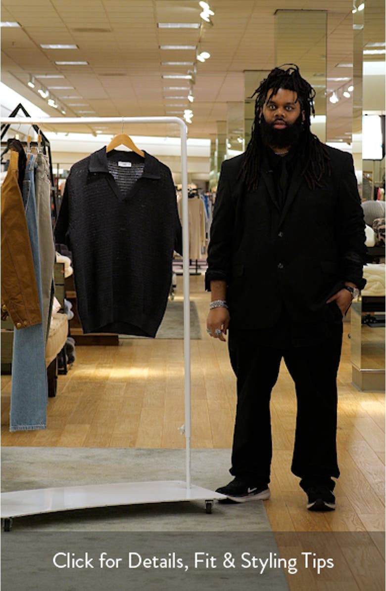 Cotton Blend Polo Sweater, sales video thumbnail