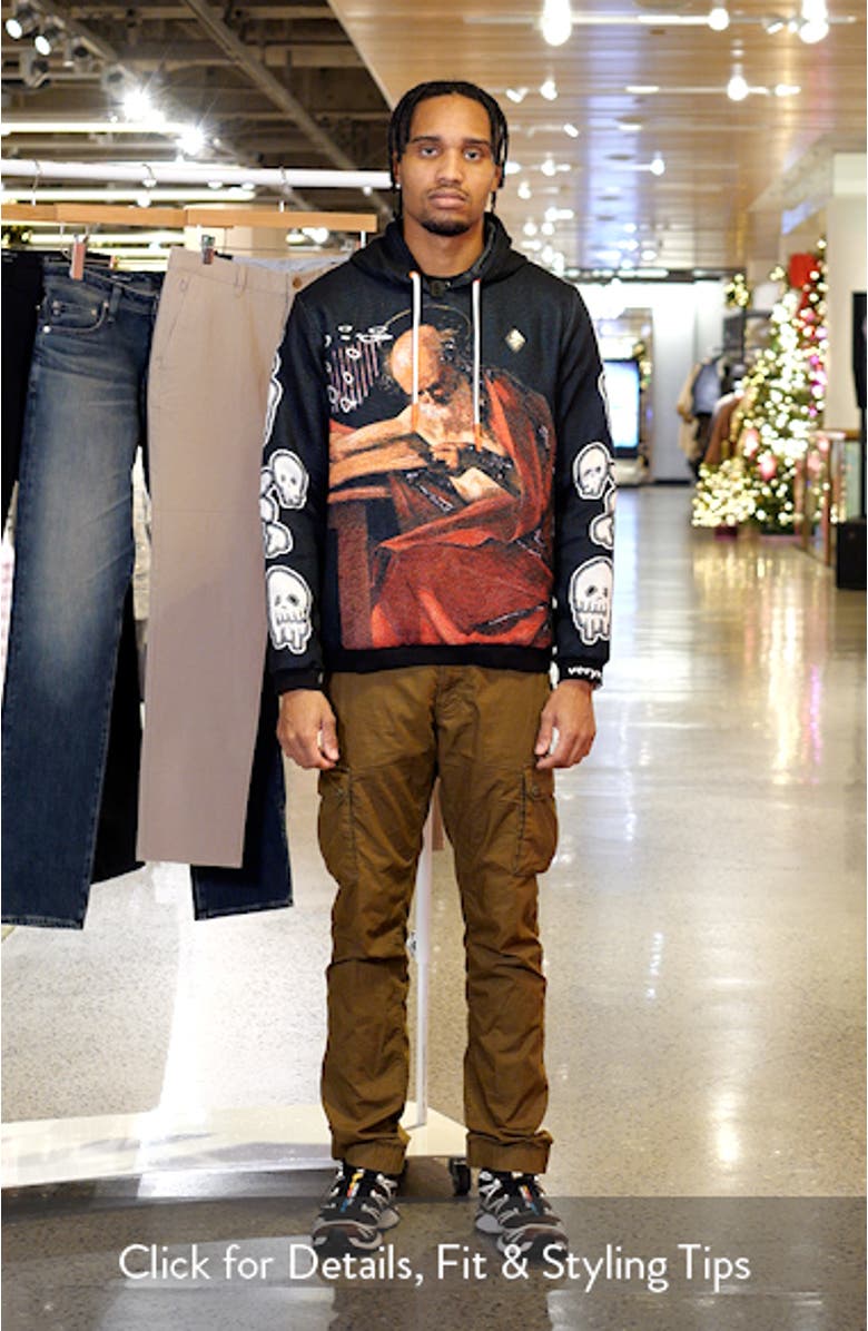 Saint Jerome Writing Hoodie, sales video thumbnail