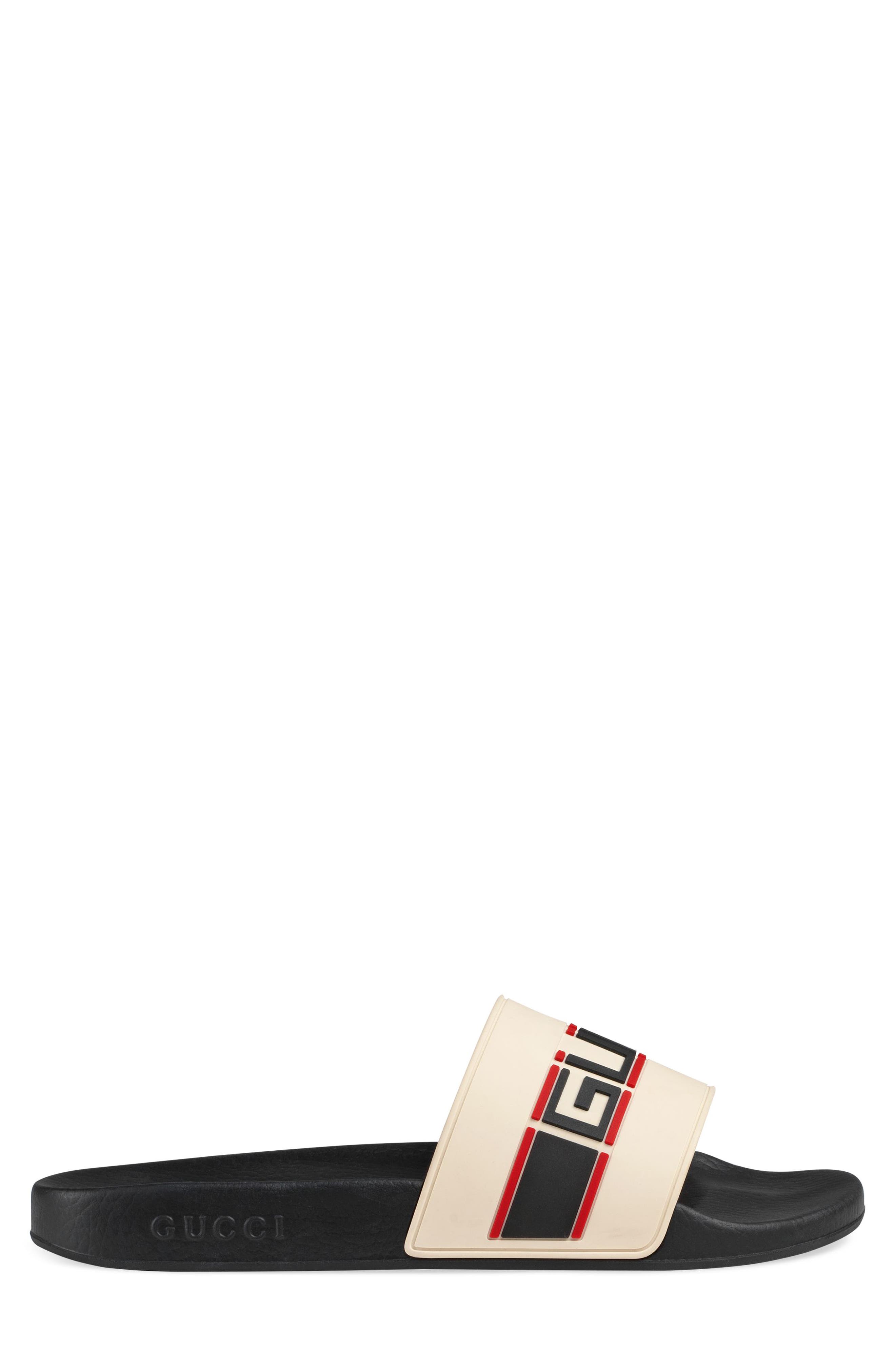 Gucci Logo Sport Slide, Alternate, color, 