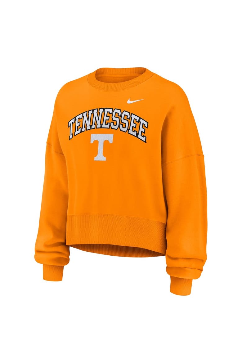 Women's Nike Tennessee Orange Tennessee Volunteers Oversized Phoenix Arch Pullover Sweatshirt, Alternate, color, Tennessee Orange