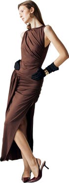 ATS Evel Draped Dress