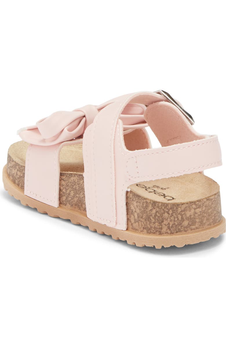 bebe Bow Sandal, Alternate, color, Blush