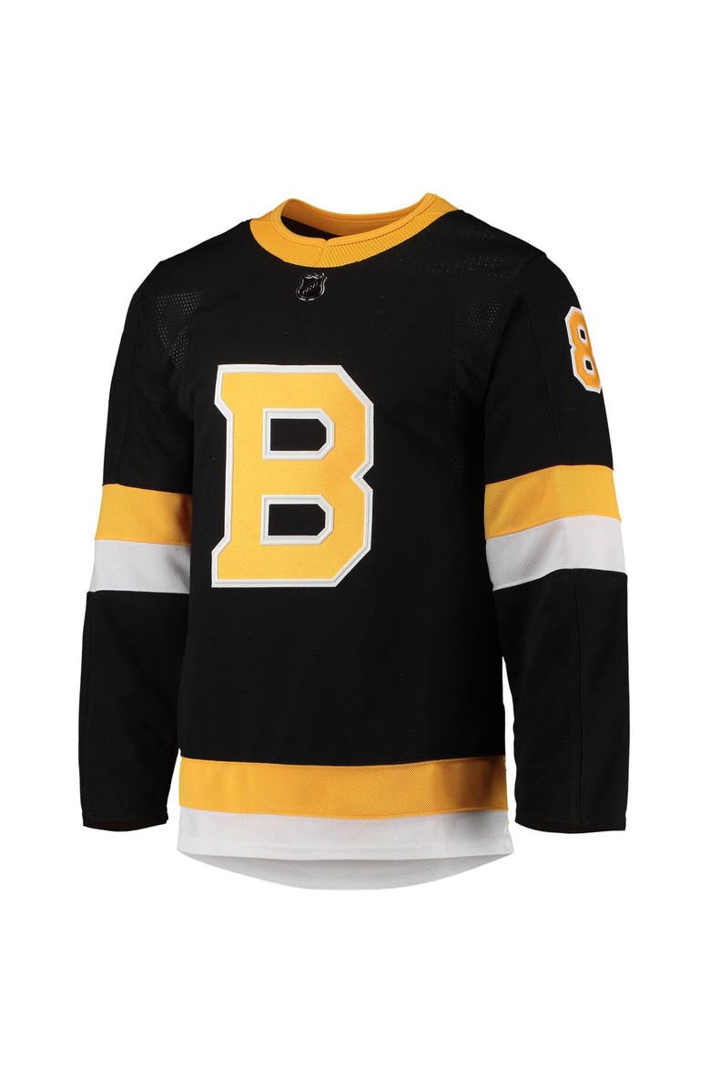 adidas Men's adidas David Pastrnak Black Boston Bruins Alternate Primegreen Authentic Pro Player Jersey, Alternate, color, 