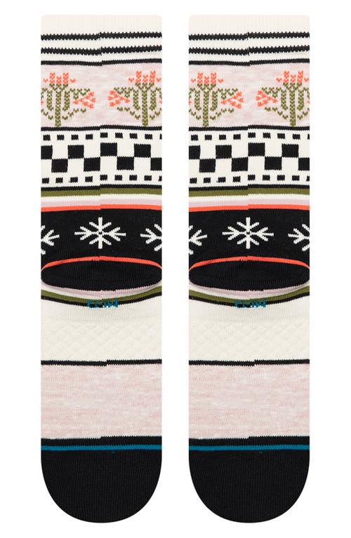 Stance Winter Bloom Crew Socks In Purple