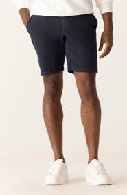 DEKE Galaxy 8.5-Inch Bermuda Flat Front Stretch Twill Shorts